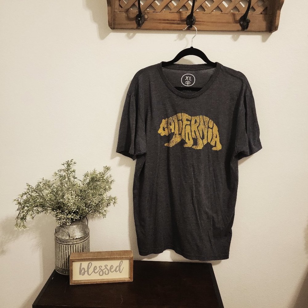 Blue/Grey California Bear T-Shirt